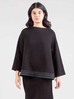 Blusa con coulisse