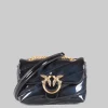 Borsa love puff baby vernice