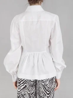 CAMICIA BUSTIER IN COTONE ORGANICO