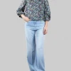 CAMICIA MARGOT A FANTASIA FIORI DI CAMPO CON MANICHE 3/4