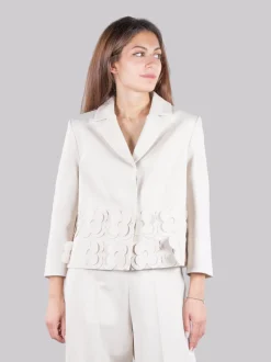 Giacca con fiori