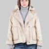 Giacca oversize in ecopelliccia