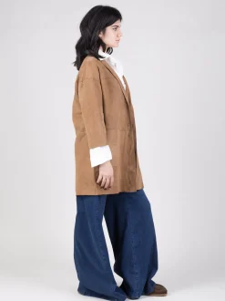 Giacca Virginia suede