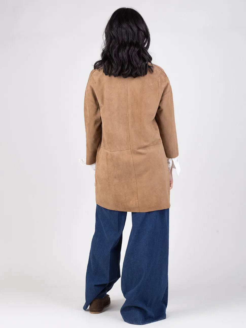 Giacca Virginia suede