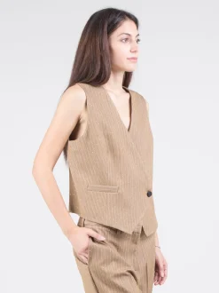 Gilet gessato