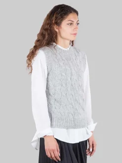 Gilet trecce