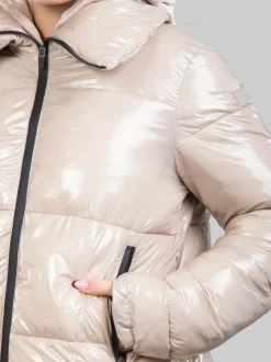 GIUBBETTO AMHERST IN TESSUTO RICICLATO EFFETTO GLOSSY