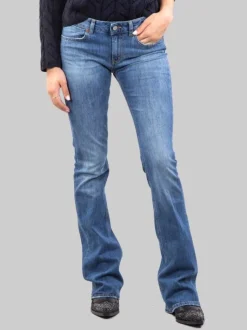 JEANS LOLA FLARE A VITA BASSA