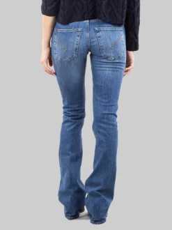 JEANS LOLA FLARE A VITA BASSA
