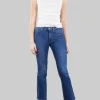 JEANS MANDIE SLIM FIT WIDE LEG CUT OUT