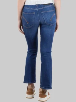 JEANS MANDIE SLIM FIT WIDE LEG CUT OUT