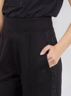 JOGGER CON INSERTO LATERALE IN BOUCLÉ