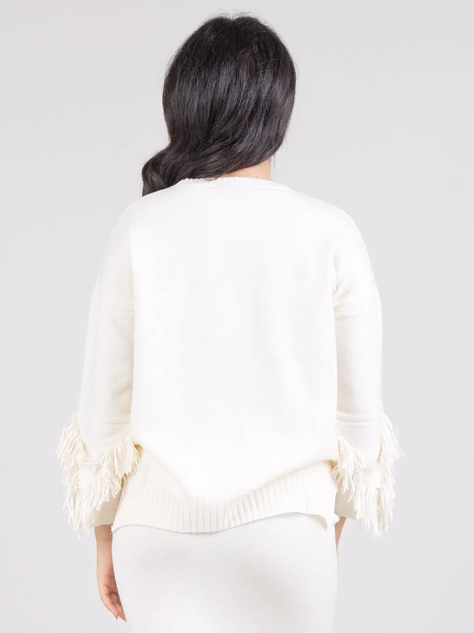 Maglia con frange