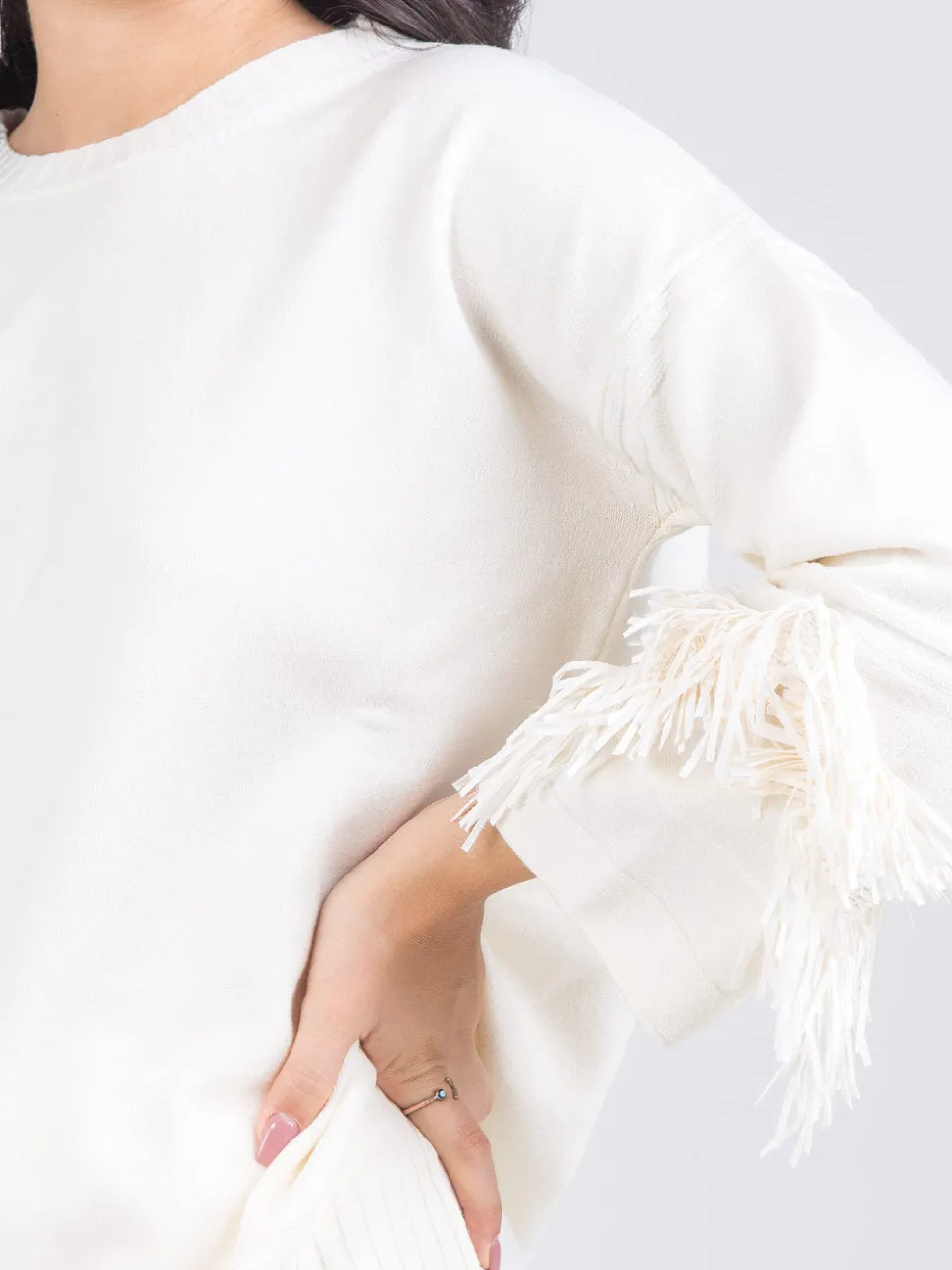 Maglia con frange