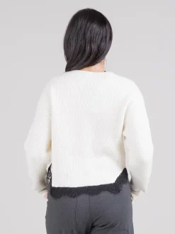 Maglia con pizzo