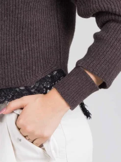 Maglia con pizzo