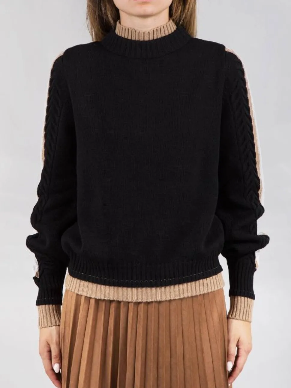 MAGLIA IN MISTO CASHMERE E SETA