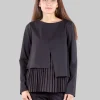 Maglia plissé