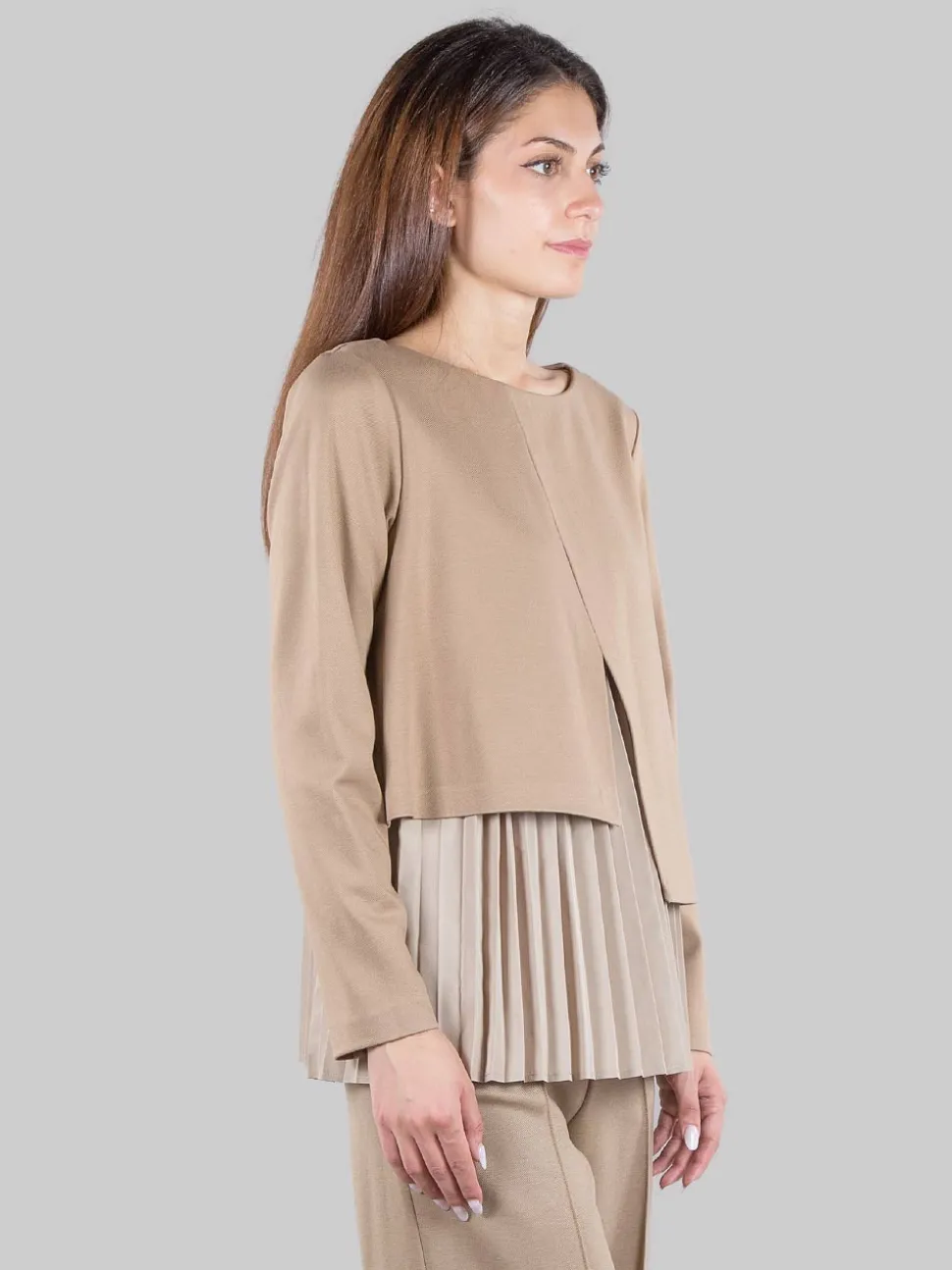 Maglia plissé