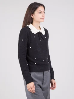 Maglione con colletto
