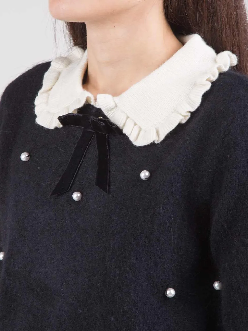 Maglione con colletto