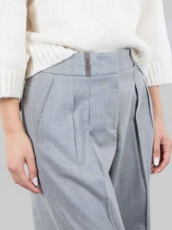 Pantaloni con pinces