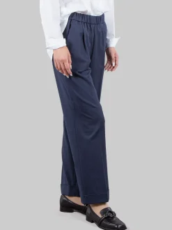 Pantaloni con risvolti