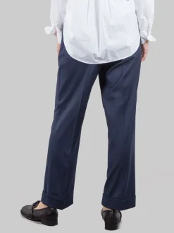 Pantaloni con risvolti