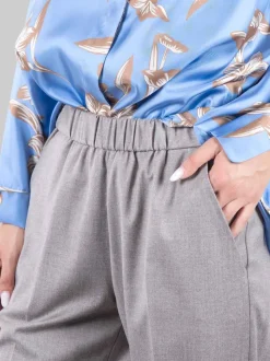 Pantaloni con risvolti