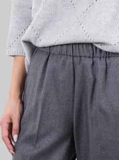 Pantaloni con risvolti