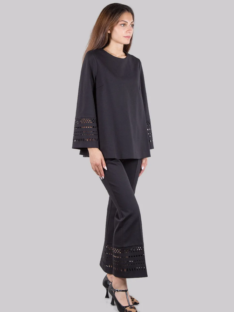 Pantaloni cropped