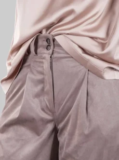 Pantaloni in ecopelle