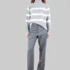 Pantaloni in misto lana