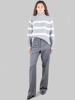 Pantaloni in misto lana