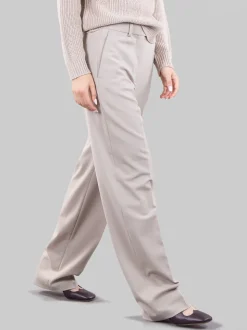 Pantaloni in misto lana