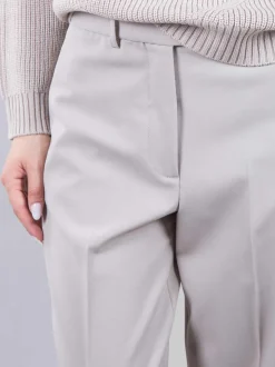 Pantaloni in misto lana