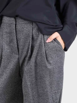 Pantaloni in principe di galles