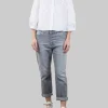PANTALONI KOONS GRIGI LOOSE FIT CON STRASS ALL OVER