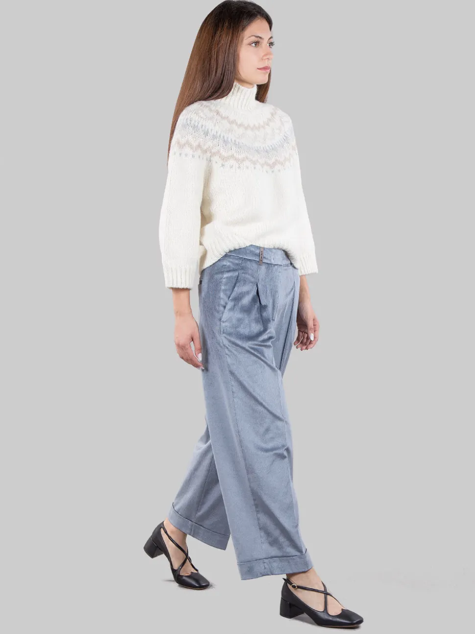 Pantaloni mille righe
