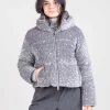Piumino velvet paillettes