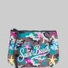 POCHETTE ALINE IN SCUBA CAMOUFLAGE CON STELLE MARINE