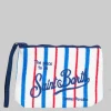 POCHETTE ALINE IN SPUGNA A FANTASIA RIGHE