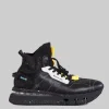 SNEAKER NIKHO NERE IN TESSUTO ELASTICIZZATO E PELLE