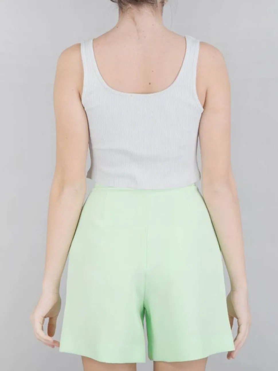 TOP IN COTONE A COSTINE