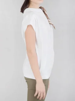 T-SHIRT IN JERSEY CON FOULARD