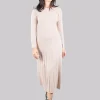 Abito midi in maglia