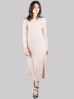 Abito midi in maglia