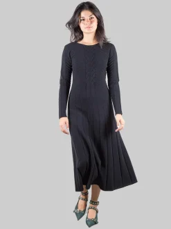 Abito midi in maglia
