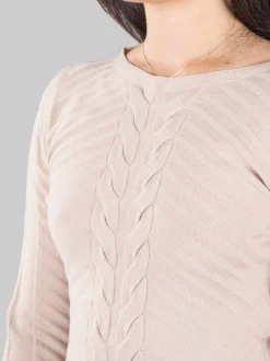Abito midi in maglia