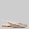Ballerine slingback crystal